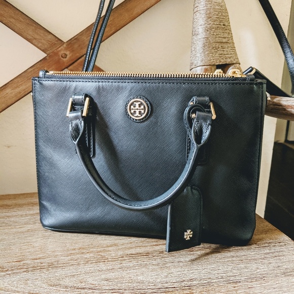 Tory Burch Handbags - Tory Burch small double zip Robinson
